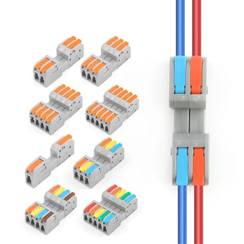 Conectores de cableado eléctrico rápido LT-2604D-5O machofembra
