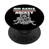 Bulgarien Eishockey-Fans – Bulgarische Hockeymannschaft PopSockets mit austauschbarem PopGrip