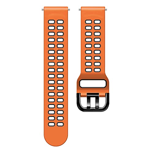Correas de reloj de 22mm suaves y antialérgicas para Garmin Vivoactive 3 3