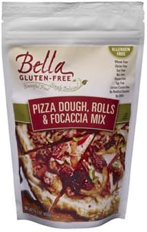 Bella Gluten-Free Pizza Dough, Rolls & Focaccia Mix (Pack of 4)