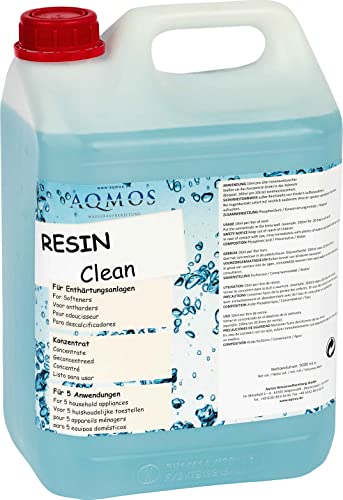 Aqmos Resin Clean 5 Liter Harzreiniger für Enthärtungsanlagen Wasserenthärtung
