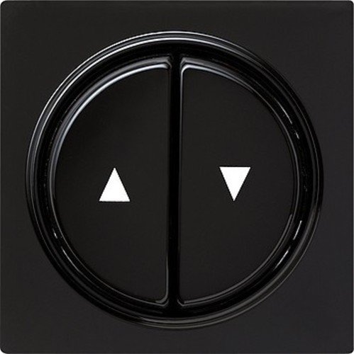 Gira 029447 Abdeckung und Wippen mit Pfeilsymbol S, schwarz 