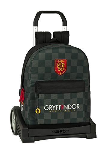 Safta Mochila Escolar Espalda Ergonómica con Carro Evolution  612030860  Harry Potter