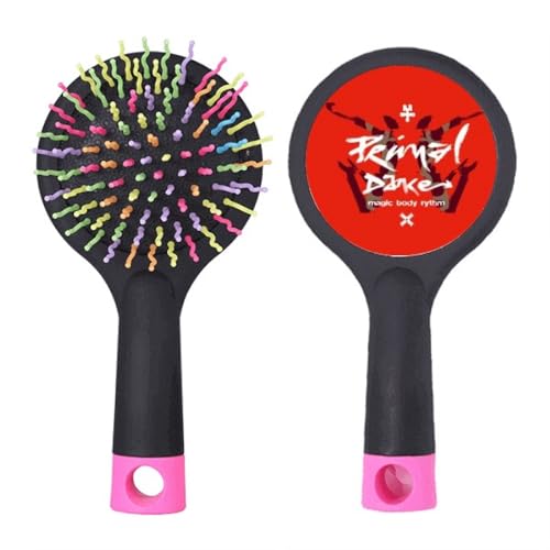 Brosse à cheveux démêlante graffiti street pour votre routine de coiffage en salon et maison