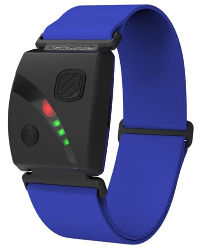 Scosche Rhythm 24 Waterproof/Dustproof Fitness Armband with Built-in Memory, Dual Band ANT+ and BLE Bluetooth Smart, Hyper Accurate Tracking of Your Heart Rate During Workouts