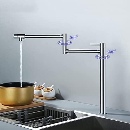Pot de remplissage eau froide robinet pivotant double joint - 4