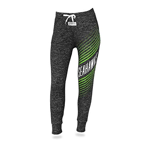 Officially Licensed Zubaz Men s NFL NFL Women s Joggers, Seattle Seahawks, Size Small