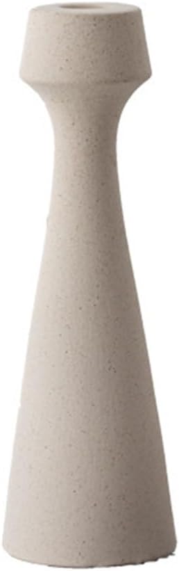 Modern Minimalist unglazed Creative Ceramic Candle Holder, Home Decor, Soft Furnishing, Photography Props, Gifts Wholesale(MOZ1124small)