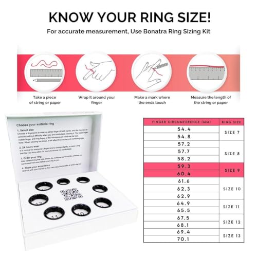 Image of Smart Ring X1 | Sleep Score | Readiness Score | HRV | Heart Rate Monitor | SPO2 | Waterproof IP68 | Fitness Tracker | Health Tracker | Rose Gold | Size US 7