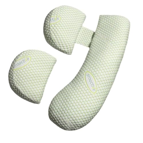 Soulfu Pregnancy Pillow,Maternity Pillow with Adjustable and Detachable Pillow Cover,Soft Pregnancy Body Pillow for Sleeping,Support for Back, HIPS, Legs of Pregnant Women.