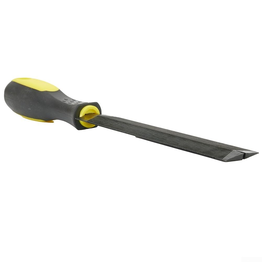 Lima per sega da potatura giardinaggio carpenteria, acciaio T12, manico TPR, 15,2 cm