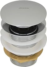 Viking Brass Waste Coupling Pop Up Full Cap | 215mm (8-1/2") Length | Polished CP Finish | Full 32mm (1-1/4") Thread | Suitable for Various Wash Basins