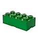 Produktbild LEGO Aufbewahrungsstein, 8 Noppen, Stapelbare Aufbewahrungsbox, 12 l, grün