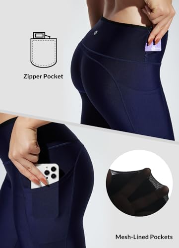 baleaf Women's 28" High Waisted Swim Pants Swimming Leggings Sun Protection Modest Swimsuits UPF50+ with Pockets4