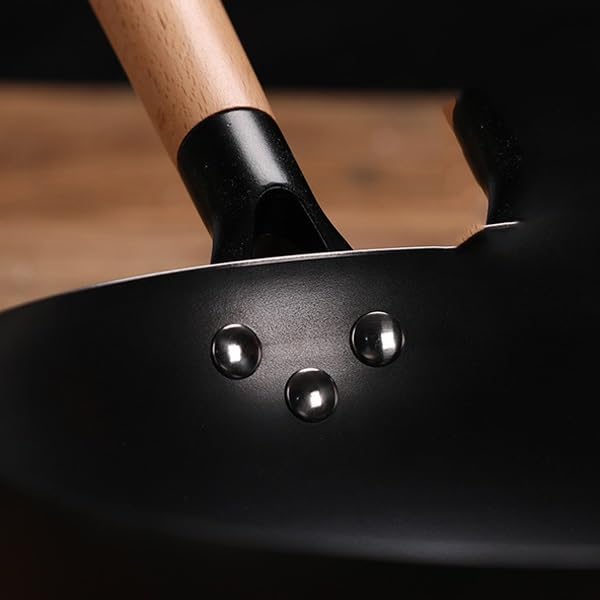 Wok con Fondo Plano 32 cm miniatura 6