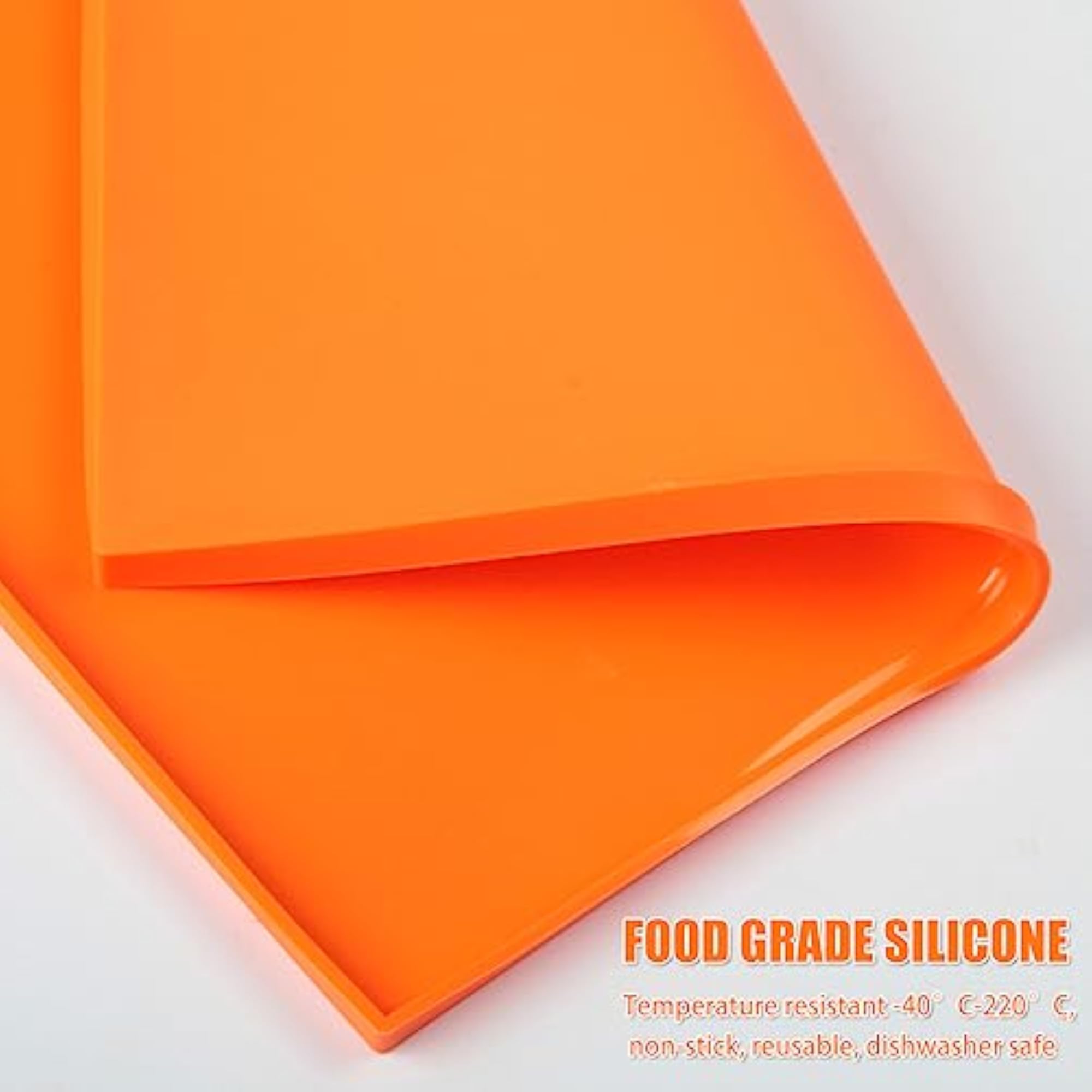 4PCS Silicone Dehydrator Sheets with Scraper