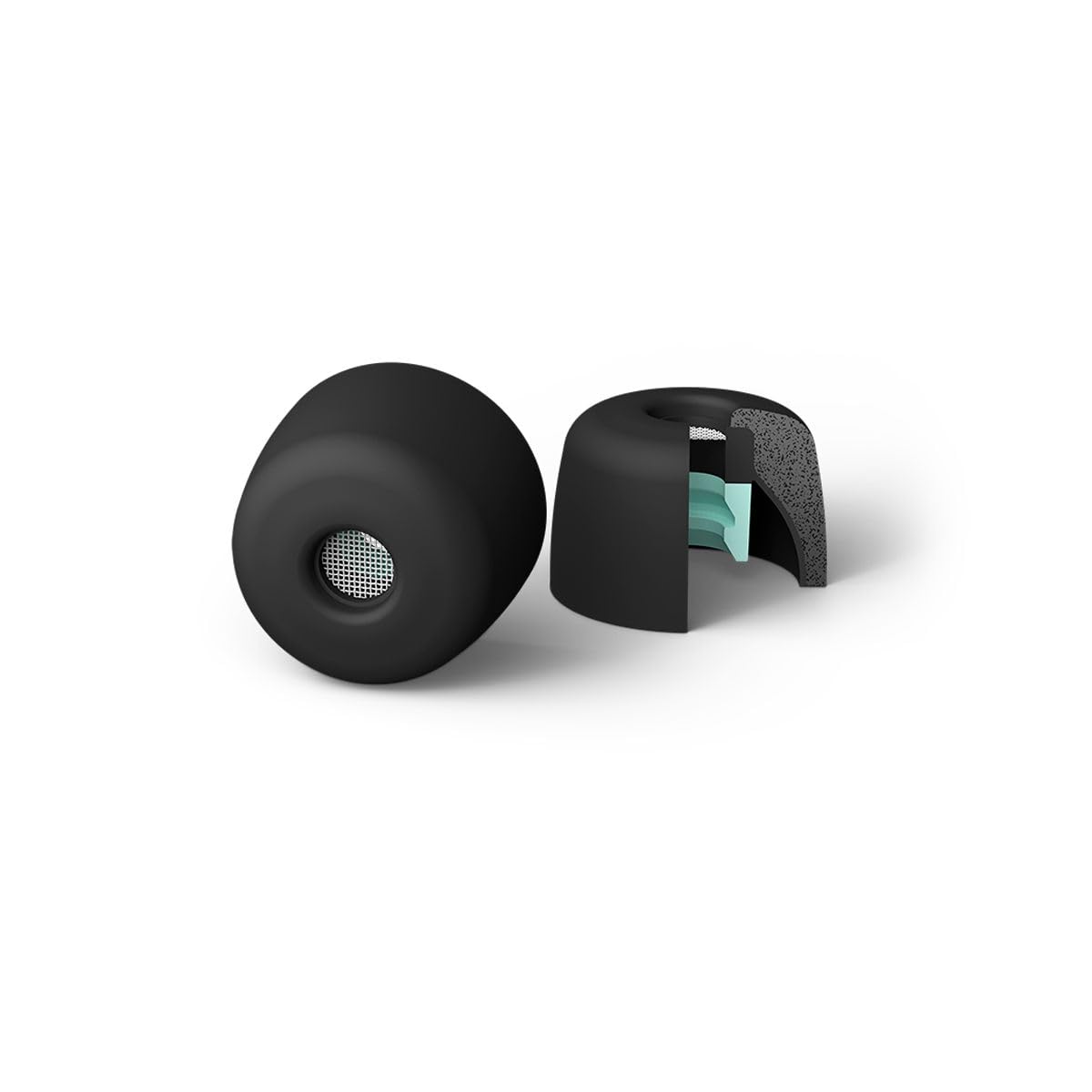 Sony EPNI1010L Geräuschisolierende Ersatz-Ohrstöpsel für WF1000XM5 (Größe L, M, S & XS auch verfügbar), 1 Paar, Schwarz