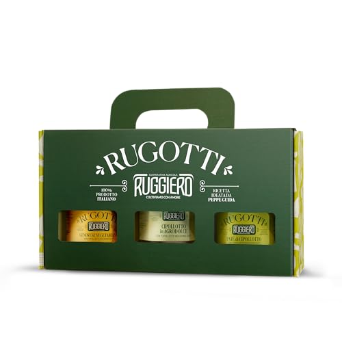 PRODOTTO ITALIANO: Set gourmet 100% made in Italy, realizzato con ingredienti selezionati della tradizione culinaria italiana