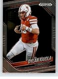 2025 Panini Prizm Black #164 Dylan Raiola RC Rookie Card Nebraska Cornhuskers Prospect Official Football Card in Raw (NM or Better) Condition