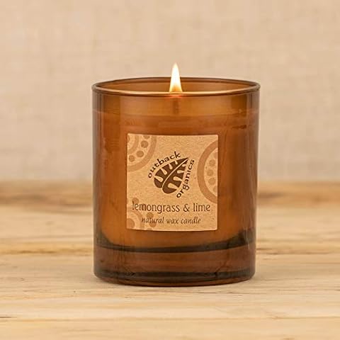 Outback Organics Lemongrass & Lime Candle 220g Cover