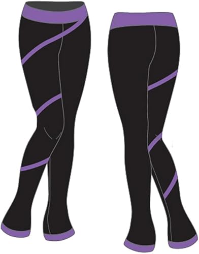 Miniatura 7 de ChloeNoel P06 - Pantalones de patinaje artístico en espiral adulto