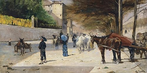 Tableaux Graffiti Art Mural Avenue Amedeo par Fattori Peinture Poster 60x90cm