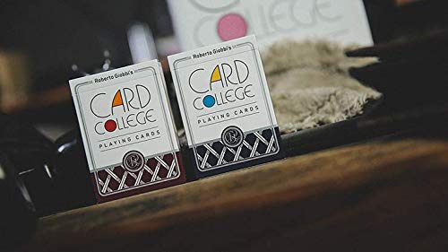 MJM Card College (Red) Playing Cards by Robert Giobbi and TCC Presents