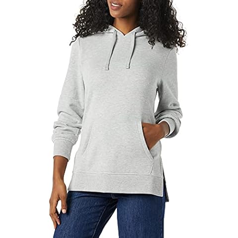 Amazon Essentials Women's Hooded Tunic Sweatshirt Cover
