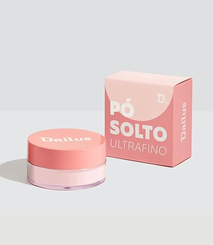Pó Solto Ultrafino Rosa 15g - Dailus