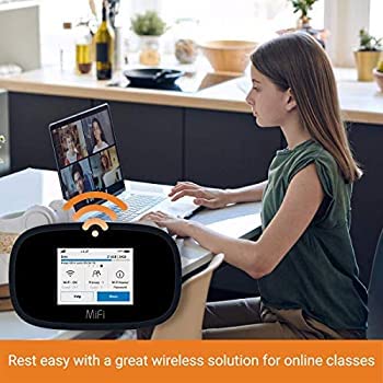 Inseego MiFi 8000 4G LTE Advance Mobile Hotspot WiFi 5-802.11ac/nbg, | 2.4\" Color Display | Highspeed WiFi Pocket Hotspot LTE Device for Personal, Roaming, Travel, Remote Work, GSM Unlocked (Renewed) - Thumbnail 7