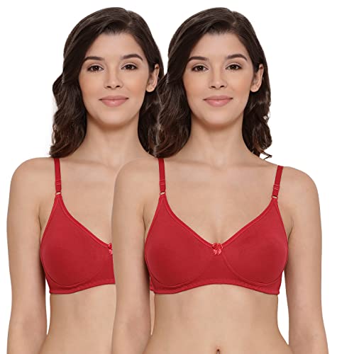 Image of Lyra Women's Cotton Non Padded Wire Free T Shirt Bra