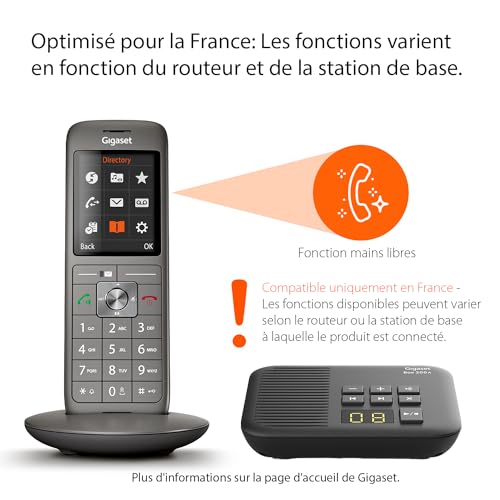 GIGASET Téléphone Fixe CL Duo - vue 10