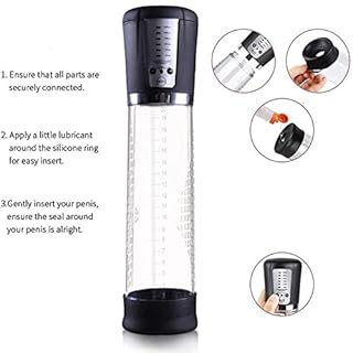 Masturabateur Automatique Penis Growth Pompe Agrandisseur Pénien Pompe pour Homme avec des Érections Plus FortesIntensités Aspiration pour Favoriser La Croissance du Pénis S - L - XXL, T-Shirt