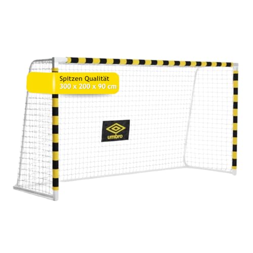Umbro Fußballtor - Fussballtor 300 x 200 x 90 cm - Fußball Tor -...