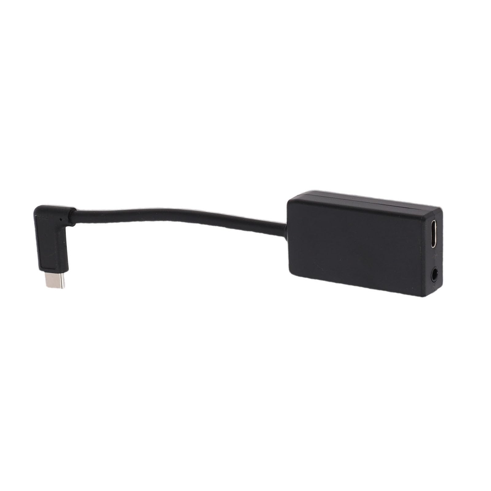 VBESTLIFE Adaptador de Micrófono Externo para Cámara, Micrófono Tipo C a 3,5 Mm con Conector de 90°, Audio Estéreo para Grabación de Vlog, ADC de 106 DB, Plug and Play para Entrevistas Al Aire Libre