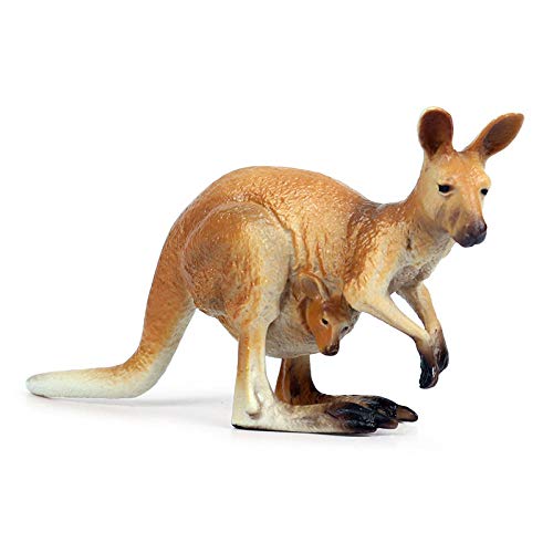 Figurines kangourou KELIEQA pour décoration salon et chambre d'enfant