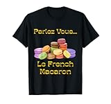 Divertidas galletas francesas, macarrones franceses, camisetas de macaron franceses, camisetas divertidas de macaron francesas, camisetas de comida francesa, camisetas de galletas francesas conversacionales, camisetas del desierto italiano, camisetas de cannoli, camisetas venecianas, monjes venecianos, realezas francesas, italianos