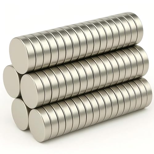 Image of Metal Collar Stay Magnets, Strong Magnets for Collar Stays Magnetic, Valued Pack in a Gift Box (Silver, 100Pcs)