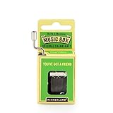 Kikkerland You've Got a Friend Crank Music Box