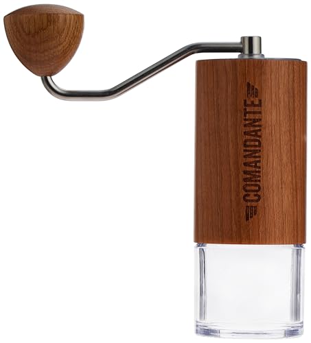 Comandante 4260113431658 Coffee Grinder, 18/8 Stainless Steel, American Cherry - Image 3