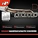 A-Premium Front Right Catalytic Converter Kit Direct-Fit Compatible with Infiniti QX80 2014-2015, QX56 2011-2013, 5.6L, EPA Compliant