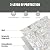 KASARO Peel and Stick Backsplash, Mother of Pearl Mosaic Shell Tiles, Self-Adhesive Wall Tile for Kitchen, Bathroom, Bedroom Decor, Waterproof & DIY-Friendly, 10 Sheets (Natural, 10 sq ft)