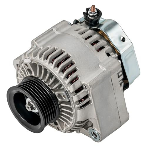 Torchbeam 90 Amp Alternator Fit for Honda: 1997-2001 Prelude 31100P5M003 06311P5M003RM CJU76 31100PCBA0130 CJV71 31100P5M013 CJV04 31100P5M013RM 13722N 2100197