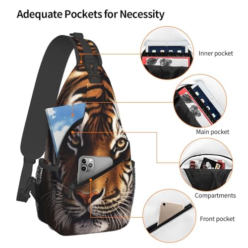 Bolso cruzado tipo bandolera para hombres y mujeres miniatura 5
