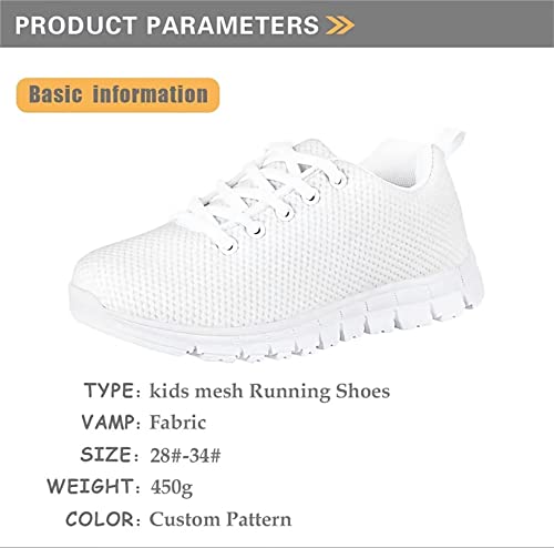 DISNIMO Boys Girls Sneakers Kids Running Shoes Lace Up Tennis Sport Shoes Travel Trip Shoes Casual Outdoor Walking Shoes4