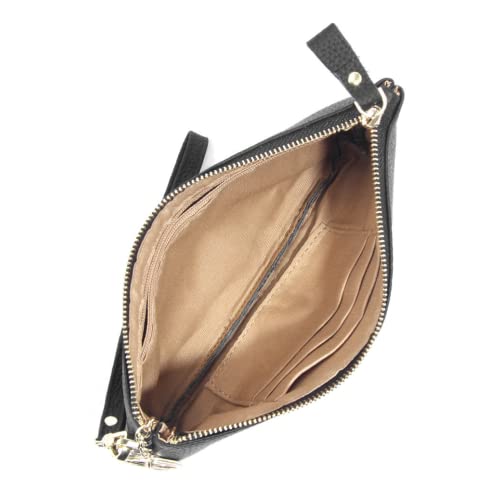 Genuine Leather Clutch Wallet Long Purse Wristlet Phone Pouch for Women Slim and Minimalist3