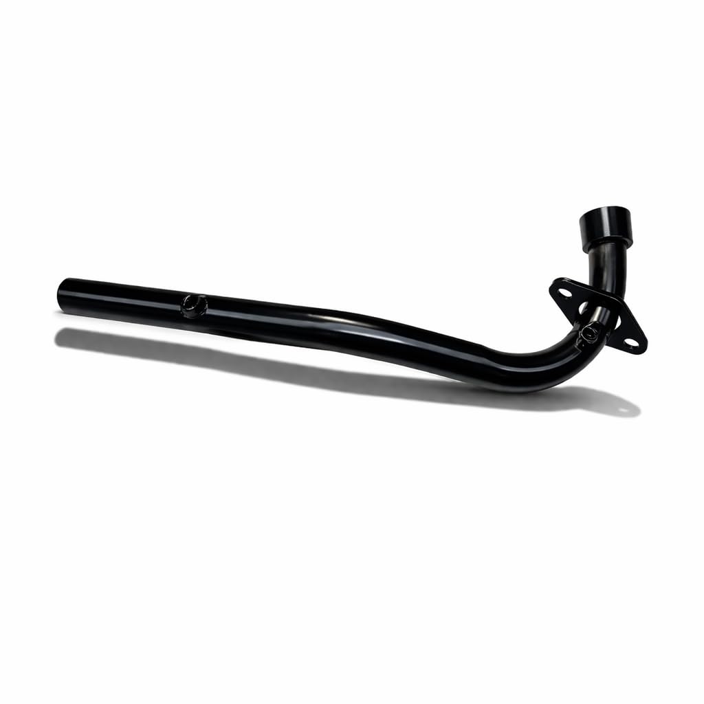 Bend Pipe black BS3 BS4 BS6 easy to fit old & new Models for Hero Splendor, Splender iSMART, Splendor pro classic, Splendor Pro, Splendor NXG, Splendor Y2K (Black)-image-8