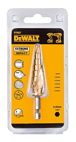 Fraise étagée impact 6 18 mm DEWALT DT5027 QZ - vue 4