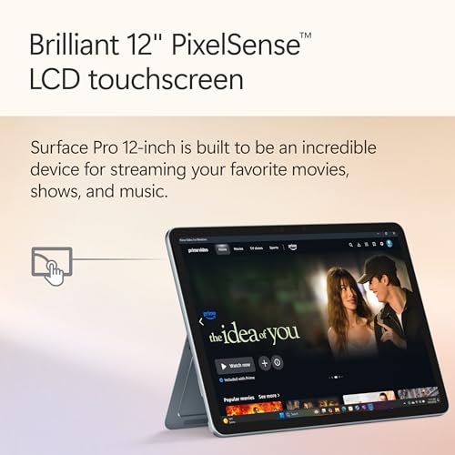 Microsoft Surface Pro 2-in-1 Laptop/Tablet (2025), Windows 11 Copilot+ PC, 12" Touchscreen Display, Snapdragon X Plus (8 Core), 16GB RAM, 512GB Storage, Ocean by Microsoft - Image 5