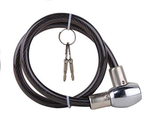 meenu arts Cable Lock for Bike, Helmet, Cycle and Luggage (Black) (B087R7CJM1) Amazon Price History, Amazon Price Tracker